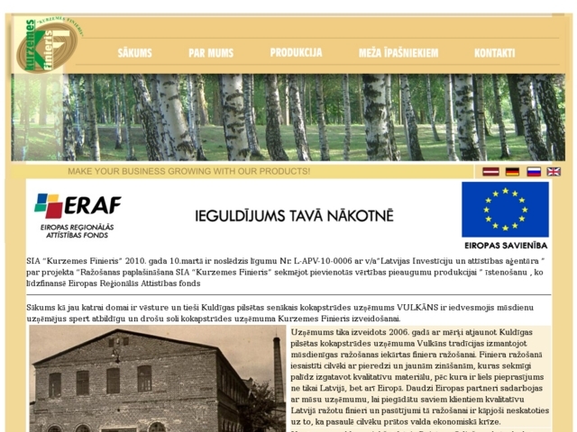 Kurzemes finieris, SIA